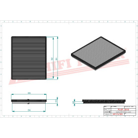 FILTRE HABITACLE RÉF. SC90503 - HIFI FILTER