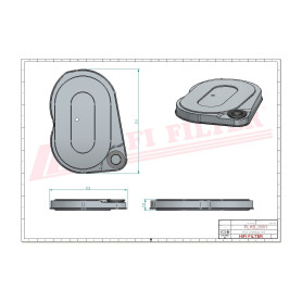 FILTRE POUR BOITE DE VITESSE RÉF. SHB56085 - HIFI FILTER
