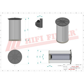 FILTRE A GASOIL RÉF. SN70285 - HIFI FILTER