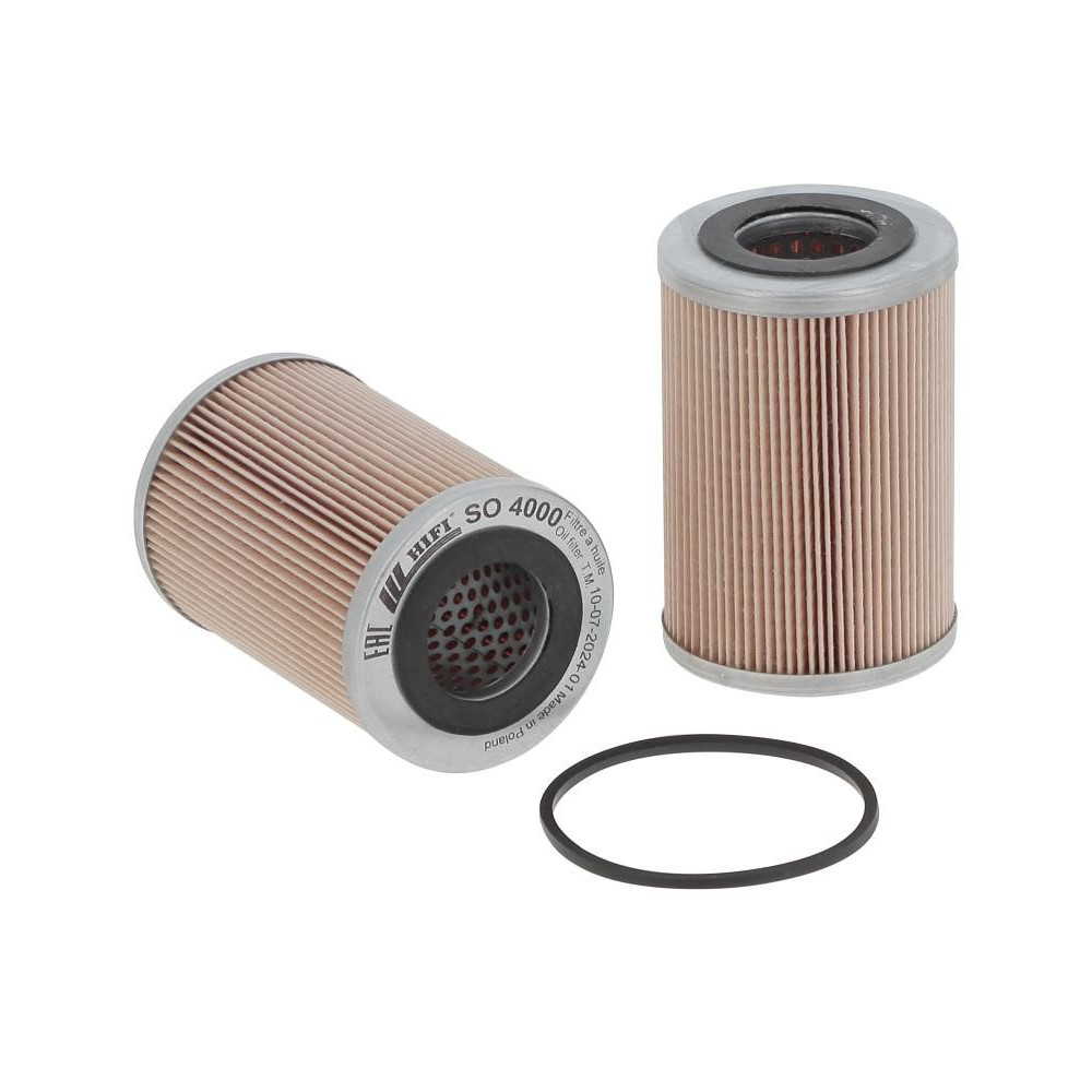 Filtre à huile HIFI SO4000 pour Bucher Municipal, Same, Aebi