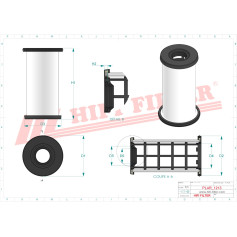 FILTRE AERATION MOTEUR RÉF. SAO7126 - HIFI FILTER