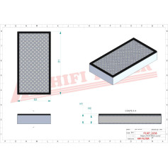 FILTRE HABITACLE CATEGORIE 4 RÉF. SC40099PAV4 - HIFI FILTER FILTRE HABITACLE CATEGORIE 4 RÉF. SC40099PAV4 - HIFI FILTER