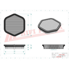FILTRE HABITACLE RÉF. SC50353 - HIFI FILTER FILTRE HABITACLE RÉF. SC50353 - HIFI FILTER