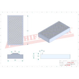 FILTRE HABITACLE RÉF. SC50359 - HIFI FILTER