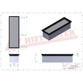 FILTRE HABITACLE CATEGORIE 4 RÉF. SC50375PAV4 - HIFI FILTER