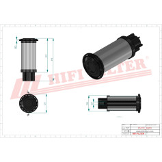 FILTRE A GASOIL RÉF. SN40679 - HIFI FILTER FILTRE A GASOIL RÉF. SN40679 - HIFI FILTER