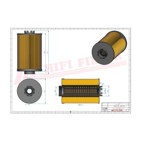 FILTRE A GASOIL RÉF. SN70186 - HIFI FILTER