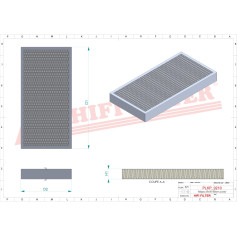 FILTRE HABITACLE RÉF. SC17147 - HIFI FILTER FILTRE HABITACLE RÉF. SC17147 - HIFI FILTER