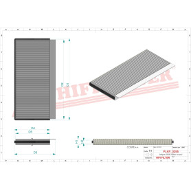 FILTRE HABITACLE RÉF. SC50314 - HIFI FILTER