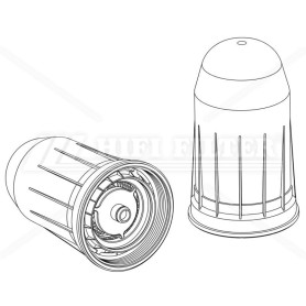 Filtre hydraulique HIFI SH66395 pour John Deere