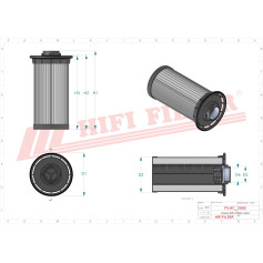 FILTRE HYDRAULIQUE RÉF. SH74531 - HIFI FILTER FILTRE HYDRAULIQUE RÉF. SH74531 - HIFI FILTER