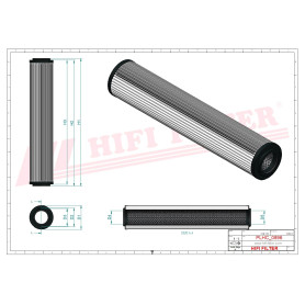 FILTRE HYDRAULIQUE RÉF. SH74557SP - HIFI FILTER