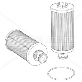 Filtre à carburant HIFI SN40388 pour Krone