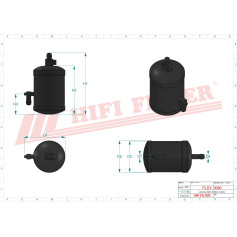 DESHYDRATEUR CLIMATISATION RÉF. DYH90028 - HIFI FILTER DESHYDRATEUR CLIMATISATION RÉF. DYH90028 - HIFI FILTER