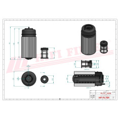KIT FILTRE A GASOIL RÉF. KN70446 - HIFI FILTER KIT FILTRE A GASOIL RÉF. KN70446 - HIFI FILTER