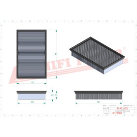 FILTRE HABITACLE RÉF. SC60159 - HIFI FILTER