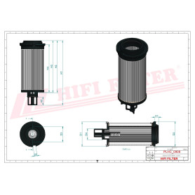 FILTRE HYDRAULIQUE RÉF. SH51440 - HIFI FILTER