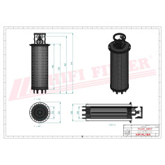 FILTRE HYDRAULIQUE RÉF. SH52380 - HIFI FILTER