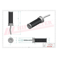 FILTRE HYDRAULIQUE RÉF. SH59112 - HIFI FILTER FILTRE HYDRAULIQUE RÉF. SH59112 - HIFI FILTER