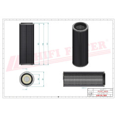 FILTRE HYDRAULIQUE RÉF. SH62454 - HIFI FILTER FILTRE HYDRAULIQUE RÉF. SH62454 - HIFI FILTER