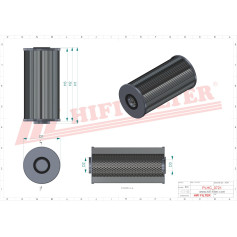 FILTRE HYDRAULIQUE RÉF. SH63564 - HIFI FILTER FILTRE HYDRAULIQUE RÉF. SH63564 - HIFI FILTER