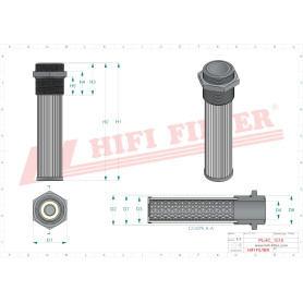 FILTRE HYDRAULIQUE RÉF. SH77948 - HIFI FILTER