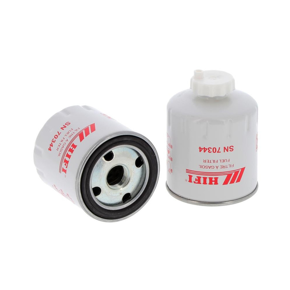 Filtre à gasoil HIFI SN70344 pour Weidemann, Kramer