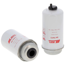 Filtre à gasoil séparateur d'eau HIFI SN70472 pour Claas