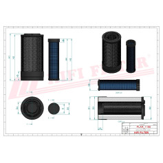 KIT FILTRE A AIR RÉF. KA16640 - HIFI FILTER KIT FILTRE A AIR RÉF. KA16640 - HIFI FILTER