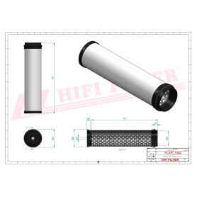 FILTRE A AIR RÉF. SA17195 - HIFI FILTER