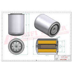 FILTRE HYDRAULIQUE RÉF. SH55009 - HIFI FILTER FILTRE HYDRAULIQUE RÉF. SH55009 - HIFI FILTER