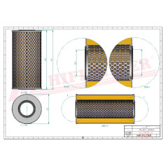 FILTRE HYDRAULIQUE RÉF. SH56110 - HIFI FILTER FILTRE HYDRAULIQUE RÉF. SH56110 - HIFI FILTER
