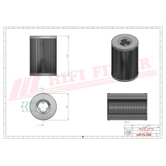 FILTRE HYDRAULIQUE RÉF. SH56239 - HIFI FILTER FILTRE HYDRAULIQUE RÉF. SH56239 - HIFI FILTER