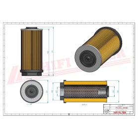 FILTRE HYDRAULIQUE RÉF. SH77530 - HIFI FILTER