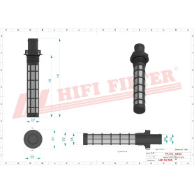 FILTRE HYDRAULIQUE RÉF. SH77922 - HIFI FILTER