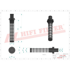 FILTRE HYDRAULIQUE RÉF. SH77922 - HIFI FILTER FILTRE HYDRAULIQUE RÉF. SH77922 - HIFI FILTER