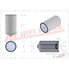 FILTRE HYDRAULIQUE RÉF. SH85056 - HIFI FILTER FILTRE HYDRAULIQUE RÉF. SH85056 - HIFI FILTER