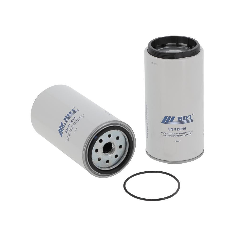 Filtre à gasoil séparateur d'eau HIFI SN912510 pour Fendt