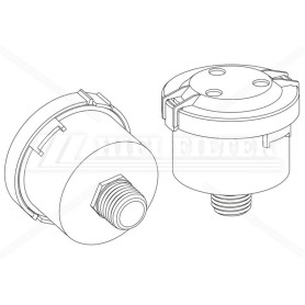 Filtre d'aération complet HIFI FS499 pour John Deere