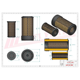 KIT FILTRE A AIR RÉF. KA16652 - HIFI FILTER