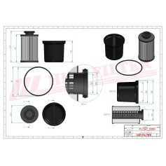 KIT FILTRE A UREE RÉF. KD70438 - HIFI FILTER KIT FILTRE A UREE RÉF. KD70438 - HIFI FILTER