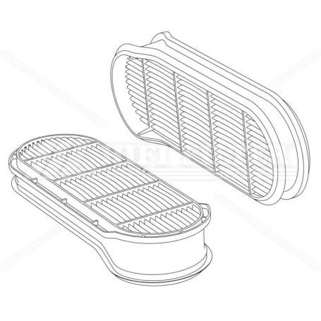 FILTRE A AIR RÉF. SA160167 - HIFI FILTER FILTRE A AIR RÉF. SA160167 - HIFI FILTER
