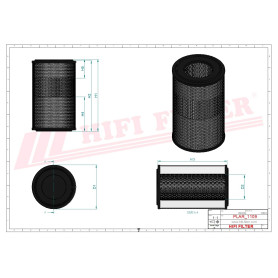 FILTRE A AIR RÉF. SA16374 - HIFI FILTER