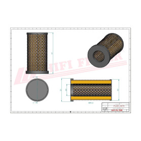 FILTRE A AIR RÉF. SA16882 - HIFI FILTER