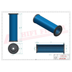 FILTRE A AIR RÉF. SA16966 - HIFI FILTER FILTRE A AIR RÉF. SA16966 - HIFI FILTER