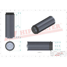 FILTRE A AIR RÉF. SA17593 - HIFI FILTER FILTRE A AIR RÉF. SA17593 - HIFI FILTER