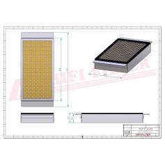 FILTRE HABITACLE RÉF. SC70047 - HIFI FILTER FILTRE HABITACLE RÉF. SC70047 - HIFI FILTER