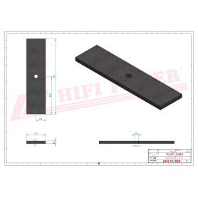 FILTRE HABITACLE CATEGORIE 1 RÉF. SC90343 - HIFI FILTER