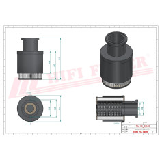 FILTRE HYDRAULIQUE RÉF. SH52426 - HIFI FILTER FILTRE HYDRAULIQUE RÉF. SH52426 - HIFI FILTER