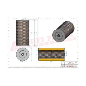 FILTRE HYDRAULIQUE RÉF. SH56144 - HIFI FILTER